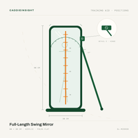 Full-Length Swing Mirror — catalog plate